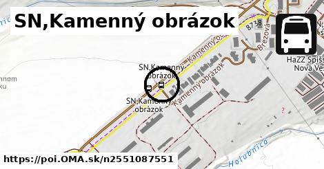 SN,Kamenný obrázok