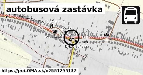 autobusová zastávka