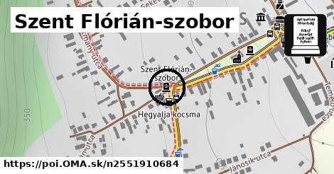 Szent Flórián-szobor