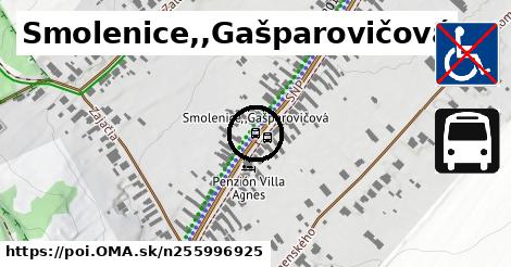 Smolenice,,Gašparovičová