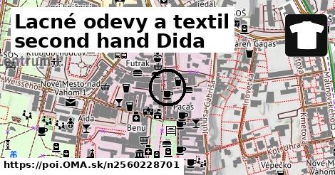 Lacné odevy a textil second hand Dida