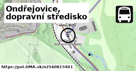 Ondřejovice, dopravní středisko