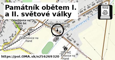 Památník obětem I. a II. světové války