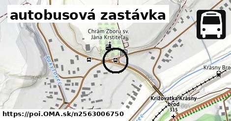 autobusová zastávka