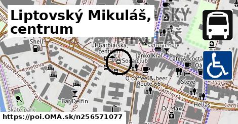 Liptovský Mikuláš, centrum