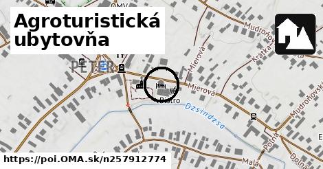 Agroturistická ubytovňa