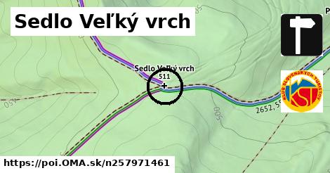 Sedlo Veľký vrch