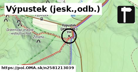 Výpustek (jesk.,odb.)