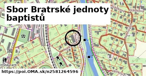 Sbor Bratrské jednoty baptistů