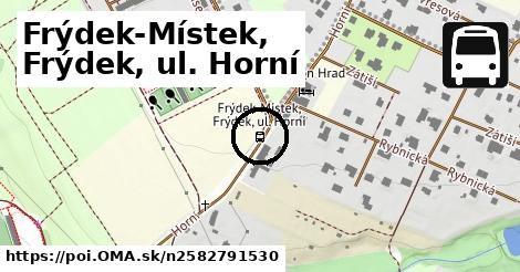 Frýdek-Místek, Frýdek, ul. Horní