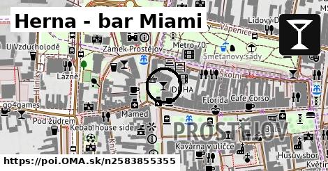 Herna - bar Miami