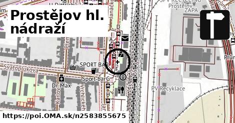 Prostějov hl. nádraží