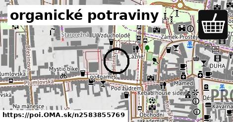 organické potraviny