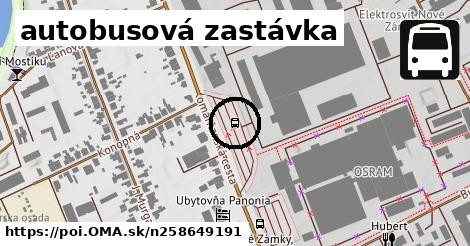 autobusová zastávka