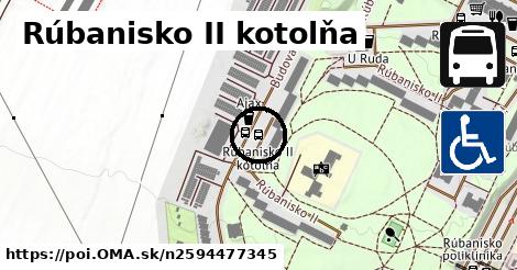 Rúbanisko II kotolňa