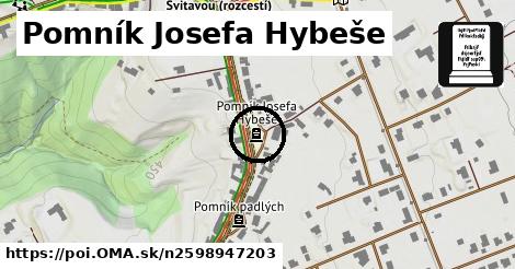 Pomník Josefa Hybeše