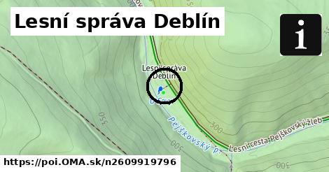 Lesní správa Deblín