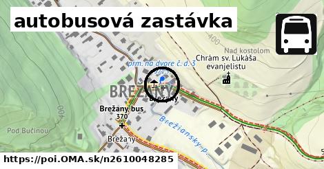 autobusová zastávka