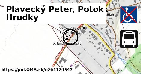 Plavecký Peter, Potok Hrudky