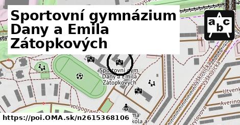 Sportovní gymnázium Dany a Emila Zátopkových