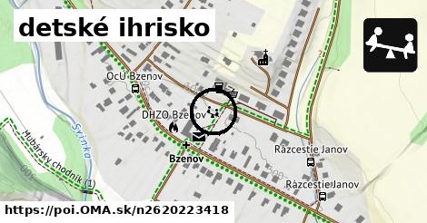 detské ihrisko