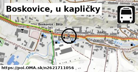 Boskovice, u kapličky