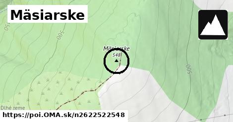 Mäsiarske