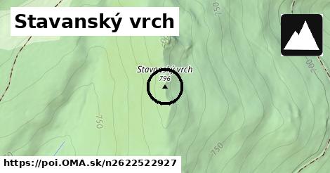 Stavanský vrch