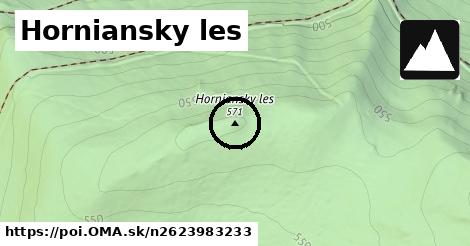 Horniansky les