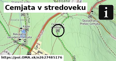 Cemjata v stredoveku