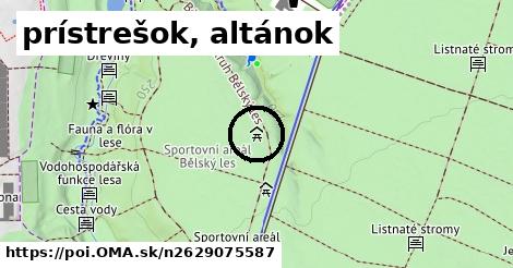 prístrešok, altánok