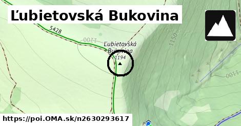 Ľubietovská Bukovina