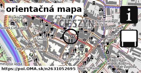 orientačná mapa