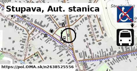 Stupava, Aut. stanica
