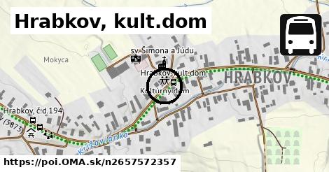 Hrabkov, kult.dom