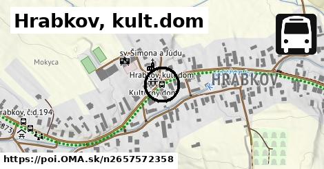 Hrabkov, kult.dom