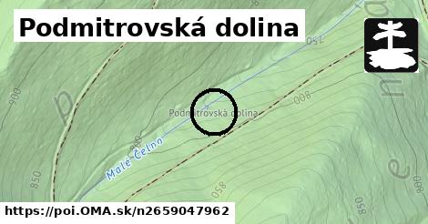 Podmitrovská dolina