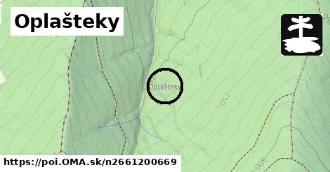 Oplašteky