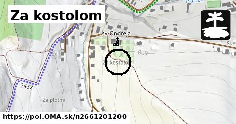 Za kostolom