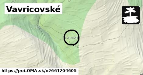 Vavricovské