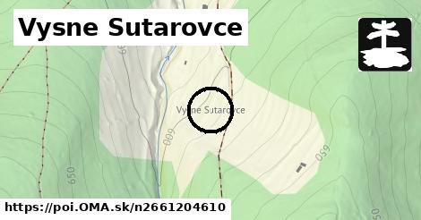 Vysne Sutarovce