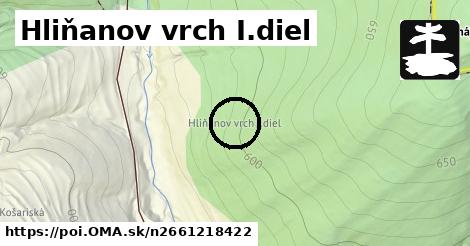 Hliňanov vrch I.diel