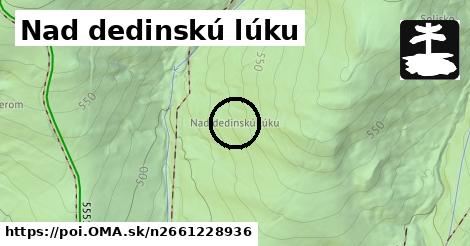 Nad dedinskú lúku