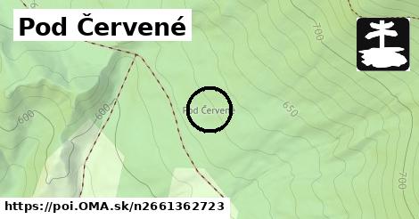 Pod Červené