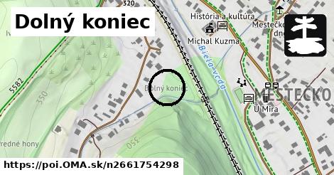 Dolný koniec