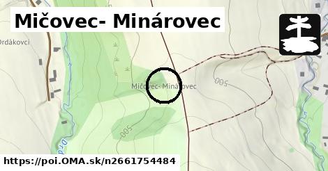 Mičovec- Minárovec