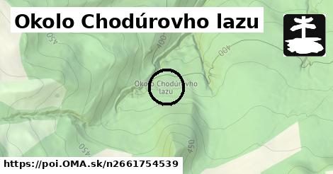 Okolo Chodúrovho lazu