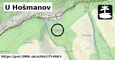 U Hošmanov