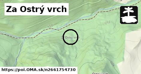 Za Ostrý vrch