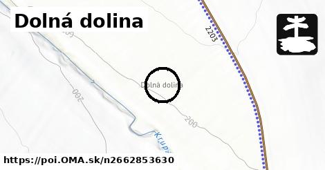 Dolná dolina